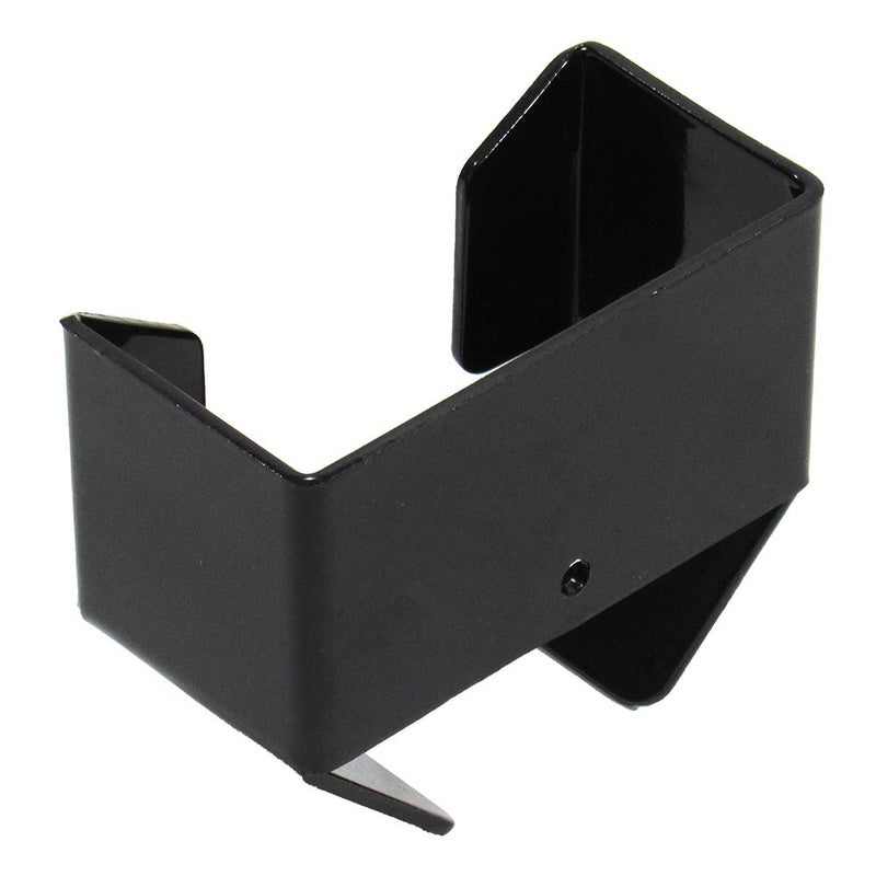 Pit Posse 461BK Air Gauge Holder Pouch Car Enclosed Trailer Garage Shop - Made in USA - Aluminum Tire Meter Air Pressure Gage Storage Hanger Organizer -5 Year Warranty (Small/Black) - Image 4